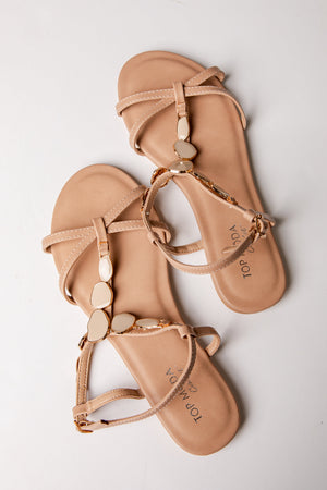 Isla Embellished Strap Sandal