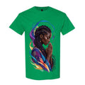 Black Woman Prayer Christian T Shirt Colorful Faith Graphic Tee Braided Woman Religious Shirt Inspirational Spiritual Gift