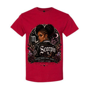 Scorpio Energy T Shirt Scorpio Zodiac Graphic Tee Mysterious Scorpio Girl Shirt Powerful Scorpio Shirt Astrology Scorpio Traits Shirt Gift For Scorpio Women