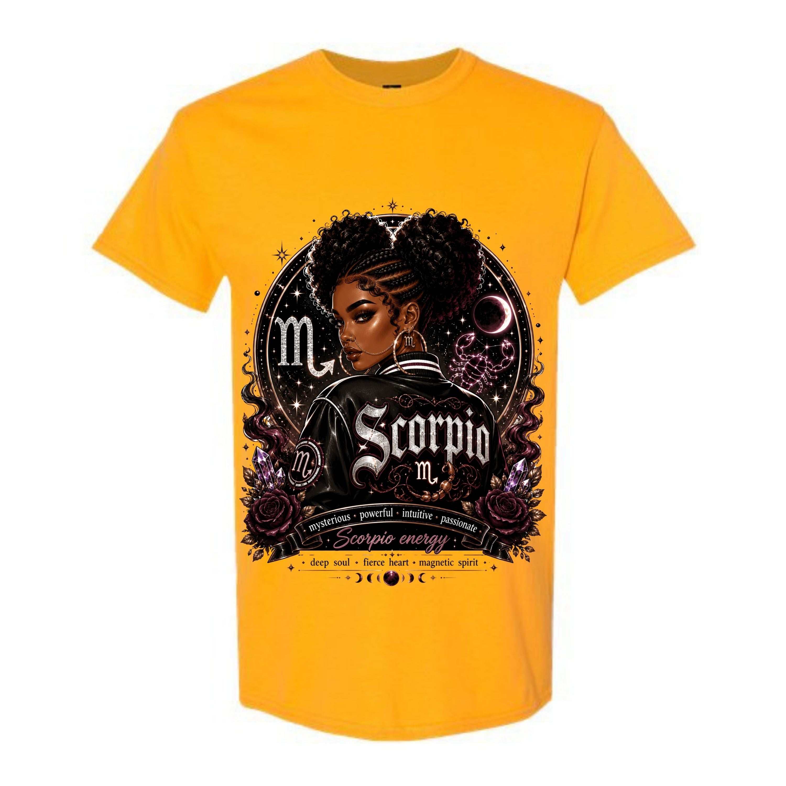 Scorpio Energy T Shirt Scorpio Zodiac Graphic Tee Mysterious Scorpio Girl Shirt Powerful Scorpio Shirt Astrology Scorpio Traits Shirt Gift For Scorpio Women