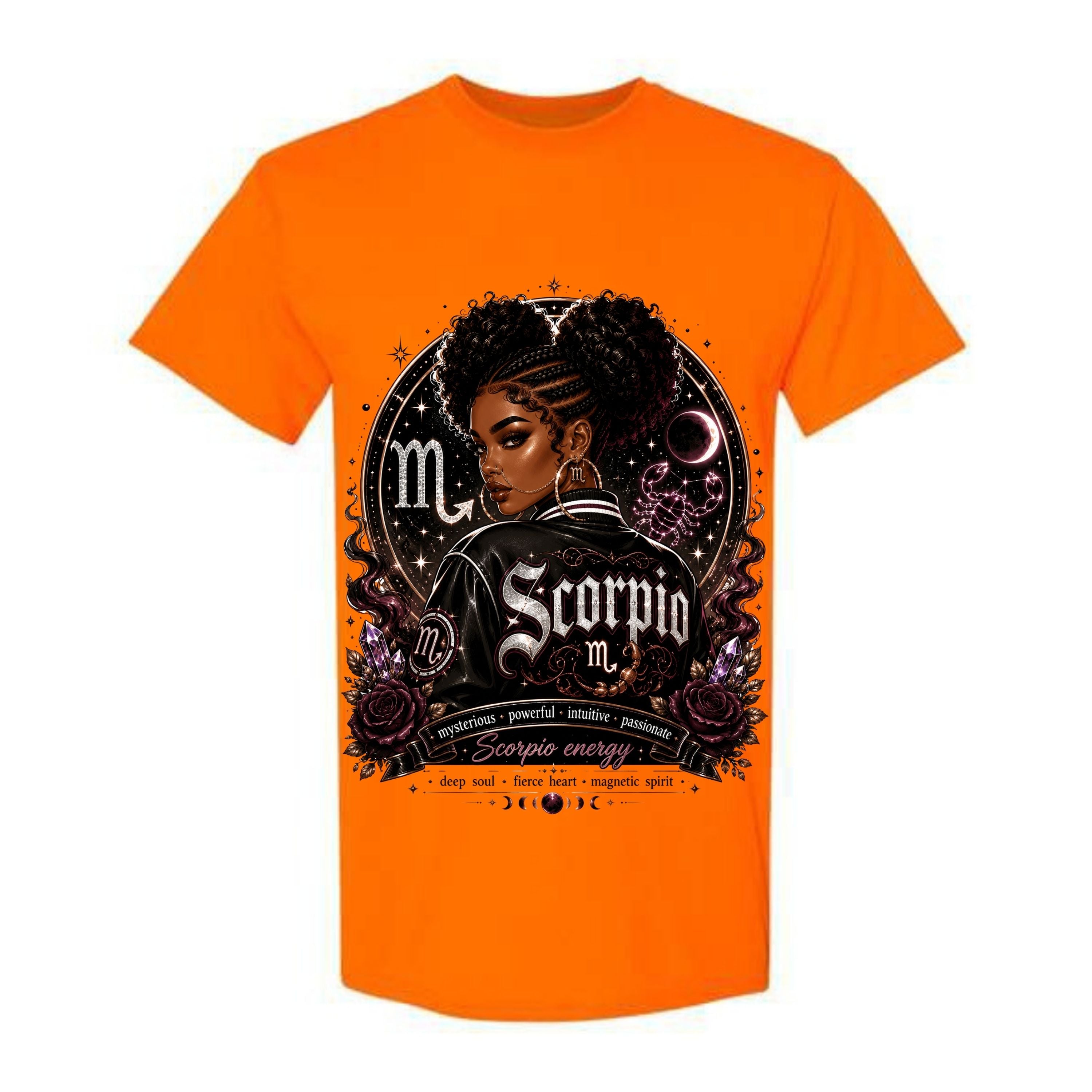 Scorpio Energy T Shirt Scorpio Zodiac Graphic Tee Mysterious Scorpio Girl Shirt Powerful Scorpio Shirt Astrology Scorpio Traits Shirt Gift For Scorpio Women