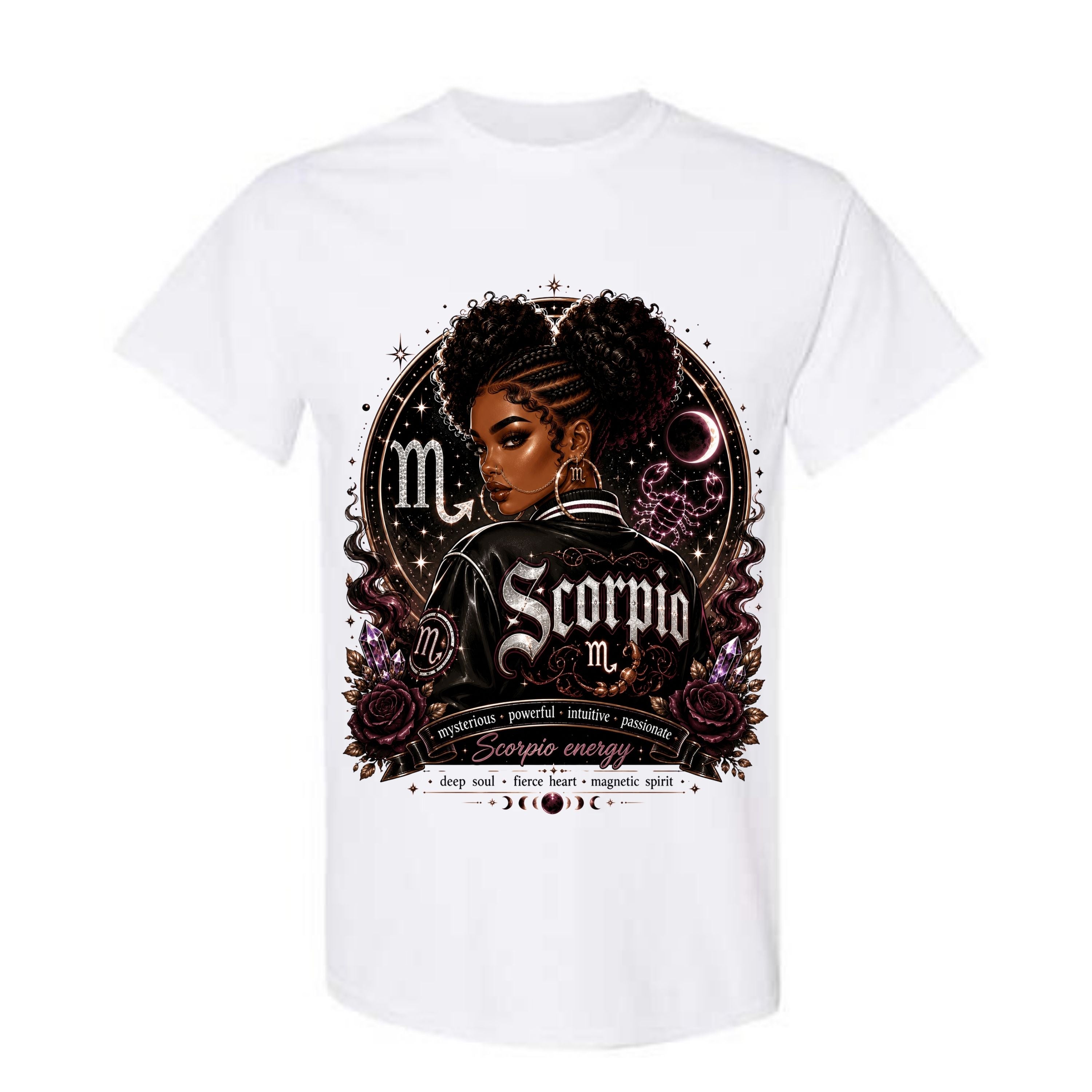 Scorpio Energy T Shirt Scorpio Zodiac Graphic Tee Mysterious Scorpio Girl Shirt Powerful Scorpio Shirt Astrology Scorpio Traits Shirt Gift For Scorpio Women