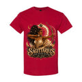 Sagittarius Aim High T Shirt Sagittarius Zodiac Graphic Tee Golden Sagittarius Goddess Shirt Archer Zodiac Shirt Gift For Sagittarius Women