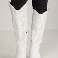 From Here On Out White Western Boots